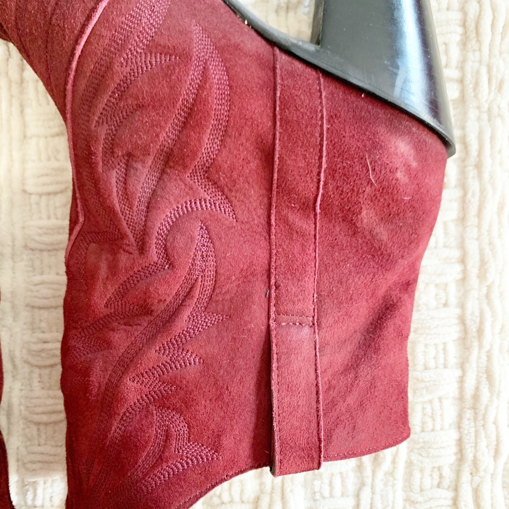 NWOT Old Gringo Paula Bootie in Wine Red - Picture 4 of 6